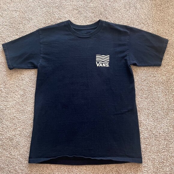 Vans Other - Y2K Vans Black and White Skater Cotton T-Shirt S